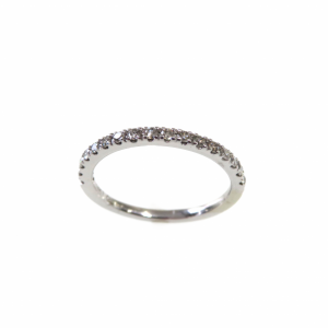 White gold  diamond anniversary ring